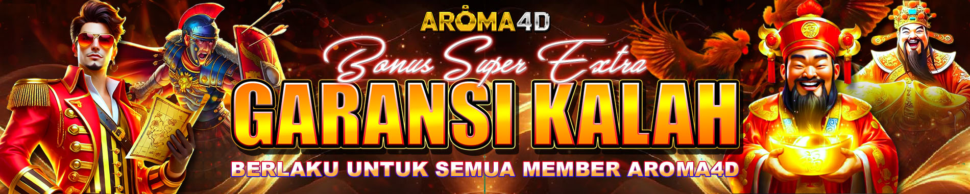 aroma4d garansi kekalahan 100%